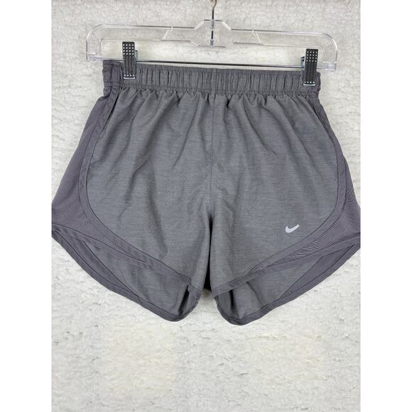 Nike Dri-Fit Athletic Running Shorts Womens Size XS Built-In Liner Gym Workout - Picture 1 of 11